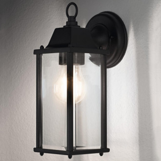 Záhradné vonkajšie svietidlo E27 Downlight Black Endura Lantern LEDVANCE