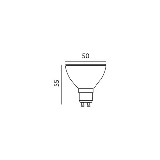 Žiarovka LED 5W GU10 6500K 230V PREMIUM