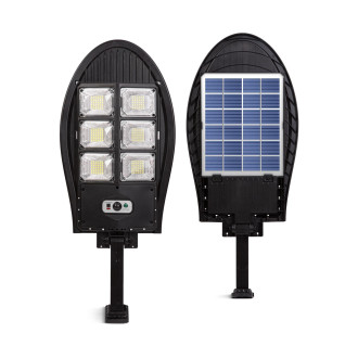 Solárny nástenný reflektor - 180 SMD LED - 1200 lm - 10W - 3000 mAh - IP65