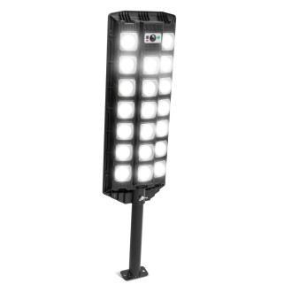 Solárny nástenný reflektor - 520 SMD LED - 3000 lm - 20W - 4500 mAh - IP65