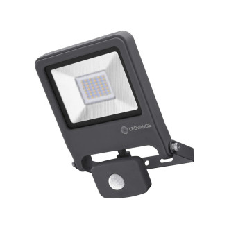 LED reflektor 30W 2700lm 4000K IP44 sivý so senzorom pohybu LEDVANCE Floodlight Endura