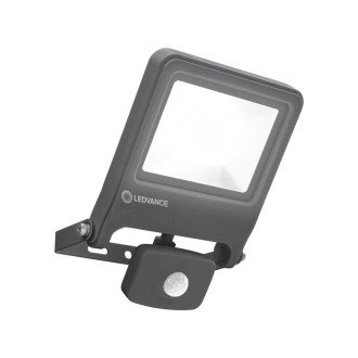 LED reflektor 30W 2700lm 4000K IP44 sivý so senzorom pohybu LEDVANCE Floodlight Endura