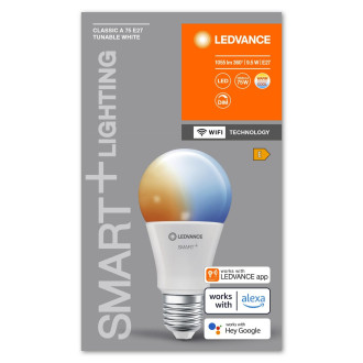 LED žiarovka E27 A75 9,5W 1055lm SMART+ WiFi CCT Stmievateľná Classic LEDVANCE