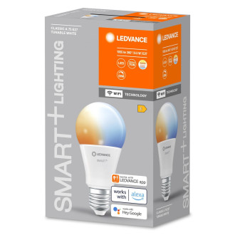 LED žiarovka E27 A75 9,5W 1055lm SMART+ WiFi CCT Stmievateľná Classic LEDVANCE