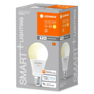 LED žiarovka E27 A100 14W 1521lm 2700K Warm SMART+ WiFi Dimmable Classic LEDVANCE