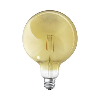 Dekoratívna LED žiarovka E27 G125 6W 680lm 2400K Warm SMART+ WiFi Filament GLOBE Gold Stmievateľná LEDVANCE