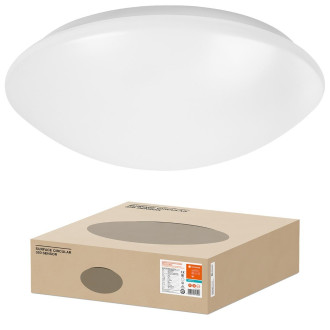 LED Plafond SURFACE CIRCULAR SENSOR 35 cm 18W 1440lm 4000K IP44 stropné svietidlo so senzorom pohybu LEDVANCE