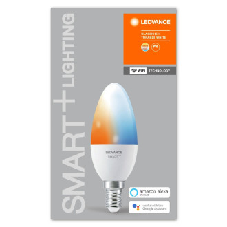 LED žiarovka E14 B35 5W 470lm CCT LEDVANCE SMART+ WiFi Stmievateľná