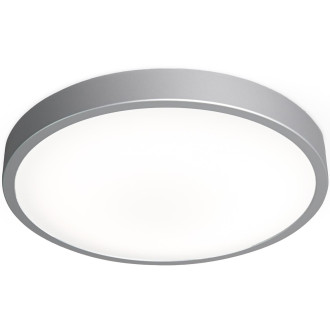 LED stropné svetlo 17W strieborné 30cm okrúhle ORBIS 6500K CCT diaľkové ovládanie LEDVANCE