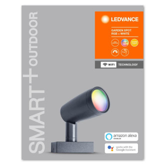 Záhradné bodové svietidlo LED RGB+W 5W SMART+ WiFi