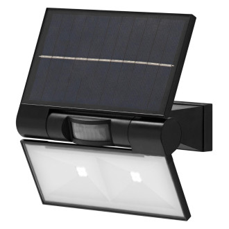 LED solárny reflektor 2,9W 380lm 3000K so senzorom pohybu a súmraku Endura FLOOD SOLAR LEDVANCE