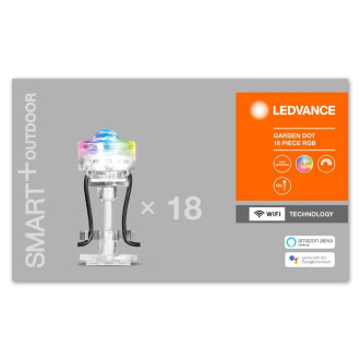 LED RGB 4W SMART+ WiFi GARDEN 18 bodové dekoratívne svetelné body LEDVANCE