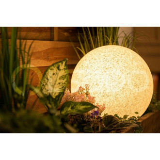 Záhradná guľa LAMPA do záhrady E27 ZÁHRADNÁ GUĽA L 38cm