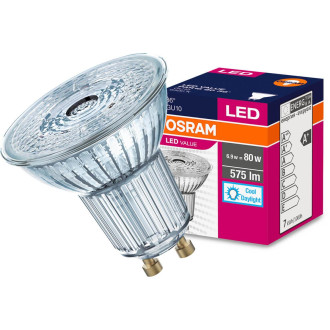 LED GU10 6,9W  80W 575lm 6500K Cold 36° OSRAM Value