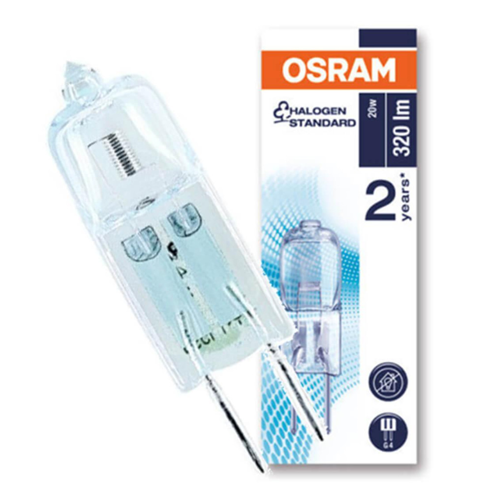 Halogénová žiarovka G4 Capsule 20W 320LM 12V Halostar Oven OSRAM