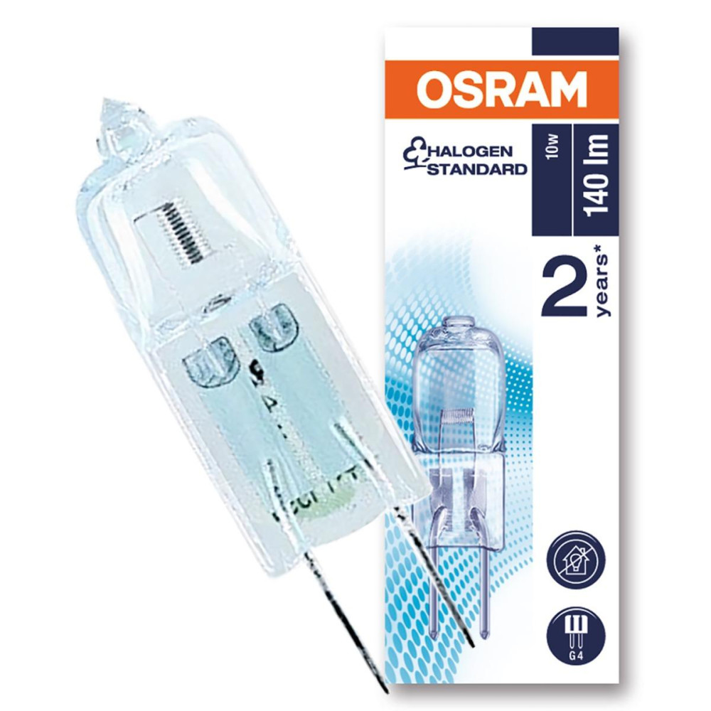 Halogénová žiarovka G4 Capsule 10W 140LM 12V Halostar Oven OSRAM