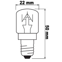 Halogénová žiarovka E14 15W 85LM 230V pre rúry SPECIAL OVEN T OSRAM