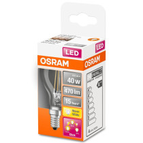 LED žiarovka E14 P45 4W  40W 470lm 2700K Warm Filament OSRAM Star 3-STEP