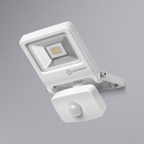 LED reflektor 10W 800lm 3000K IP44 biely s detektorom pohybu LEDVANCE Floodlight Endura