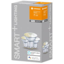 3PAK LED žiarovka GU10 5W 350lm 2700K Warm LEDVANCE SMART WiFi Stmievateľná