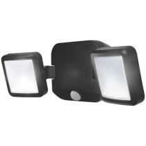 LED reflektor 10W 480lm 4000K IP54 Black s detektorom pohybu LEDVANCE SPOTLIGHT Battery Double