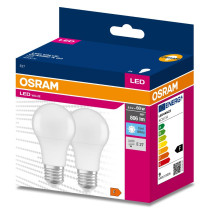 2PAK LED žiarovka E27 A60 8,5W  60W 806lm 4000K Neutral 200° OSRAM VALUE