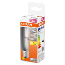 LED žiarovka E27 10W  75W 1050lm 2700K Warm 200° OSRAM STAR STICK