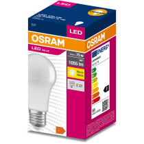 LED žiarovka E27 A60 10W  75W 1055lm 3000K Warm 200° OSRAM VALUE