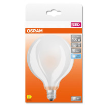 LED žiarovka GLOBE E27 G95 11W  100W 1521lm 4000K Neutrálne 300° vlákno OSRAM Retrofit