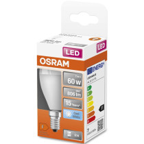 LED žiarovka E14 P45 7W  60W 806lm 4000K Neutrálna 200° OSRAM STAR