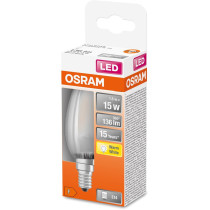 LED žiarovka E14 B35 1,5W  15W 136lm 2700K Warm 300° Filament OSRAM STAR