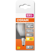 LED žiarovka E14 P45 4W  40W 470lm 2700K Warm 300° Filament OSRAM STAR