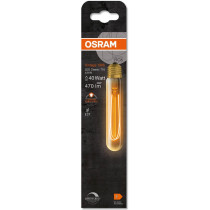 Dekoratívna LED žiarovka E27 TUBULAR 4,8W  40W 470lm 2200K Warm 320° Filament Dimmable OSRAM Vintage 1906