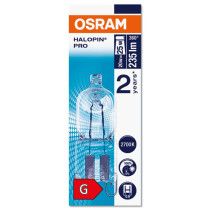 Halogénová žiarovka G9 20W 235lm 2700K OSRAM HALOPIN Blister