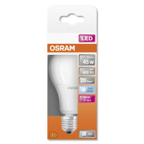 LED žiarovka E27 A45 6,5W  45W 600lm 170° 12V-36V 4000K Neutral STAR CLASSIC OSRAM