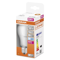 LED žiarovka E27 A45 6,5W  45W 600lm 170° 12V-36V 4000K Neutral STAR CLASSIC OSRAM