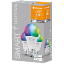 3PAK LED žiarovka E27 A60 9W 806lm CCT RGB LEDVANCE SMART+ WiFi Stmievateľná