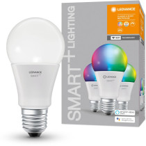 3PAK LED žiarovka E27 A60 9W 806lm CCT RGB LEDVANCE SMART+ WiFi Stmievateľná