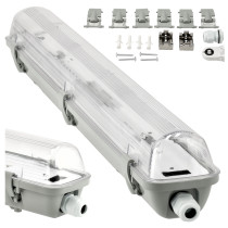 Svietidlo pre LED trubice T8 TRU006 - 1x60cm - 230V - IP65