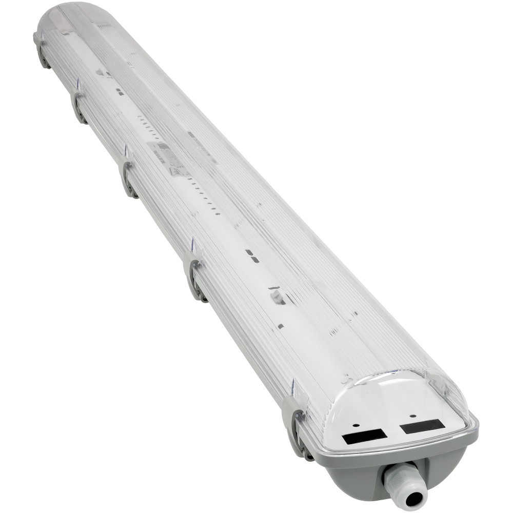 Svietidlo pre LED trubice TRU003 - T8 - 2x120cm - 230V - IP65