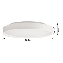 LED stropné svietidlo MIA - 24W - 4000K