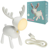 Detská LED nočná lampa WHITE DEER