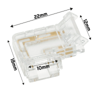 Konektor pre RGB pásky 10mm L