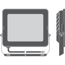 LED reflektor 90W 9000lm 6500K IP65 čierny LEDVANCE COMPACT V