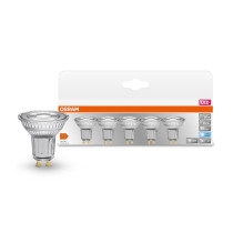 Sada 5x žiarovka LED GU10 4,3 W 350lm 4000K Neutral OSRAM STAR