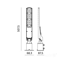 LED CYOTO 50W 4000K KOBI