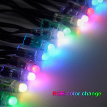 Smart sveteľná reťaz - USB - 50 RGB LED - 5 m - Wi-Fi, Bluetooth