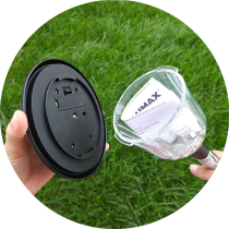 LUMAX - LED solárna lampa model LGS910 - 0,24W - 10lm - Teplá biela / 2700°K - vymeniteľná batéria