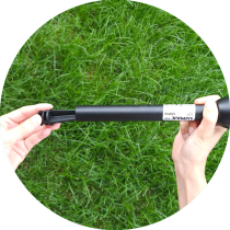 LUMAX - LED solárna lampa model LGS910 - 0,24W - 10lm - Teplá biela / 2700°K - vymeniteľná batéria