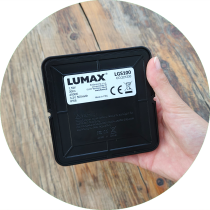 LUMAX - LED solárne svietidlo model LGS100 - 1,5W - 30lm - IP68 - Neutrálna biela / 4000°K